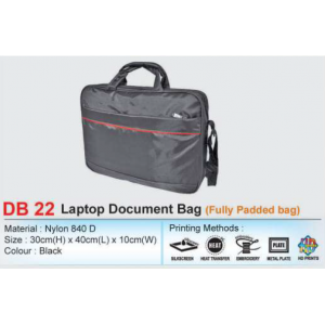 [Document Bag] Laptop Document Bag (Fully Padded Bag) - DB22